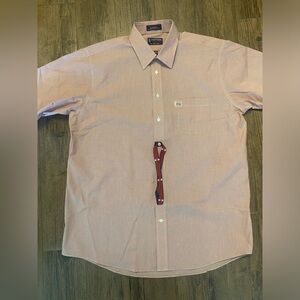 Stafford Button Up Shirt Mens Long Sleeve NWT 17 1/2 Reg